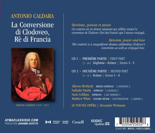 Leblanc: Leblanc/White/Mchardy/Paulin/L-La Conversione Di Clodoveo Re [2CD]