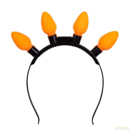 LED diadeem Party oranje