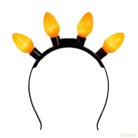 LED diadeem Party oranje