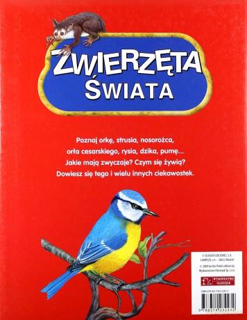 Zwierzęta świata (twarda) [KSIĄŻKA]