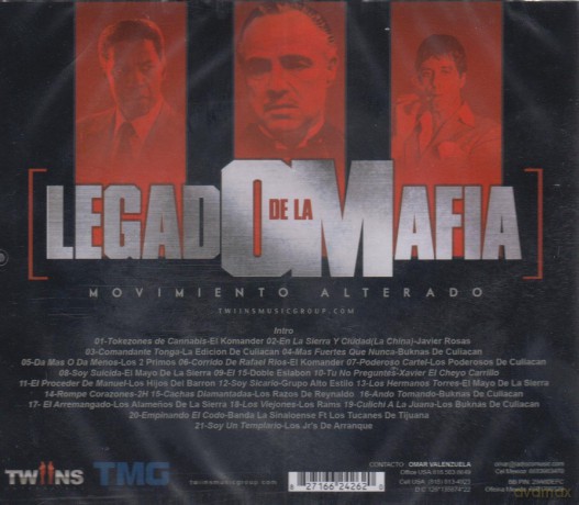 Legado De La Mafia [CD]