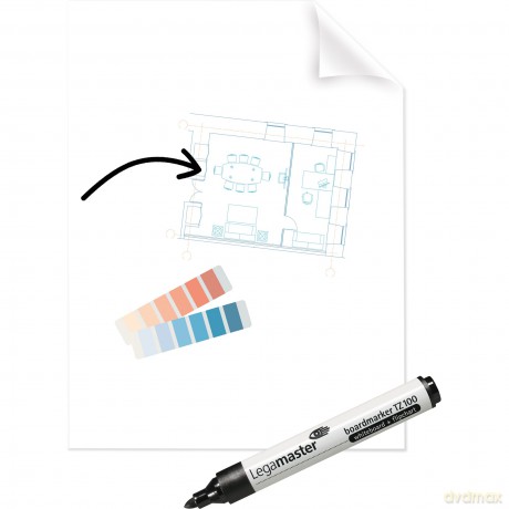 Legamaster: Legamaster Flipchart-Folie Magic-Chart C