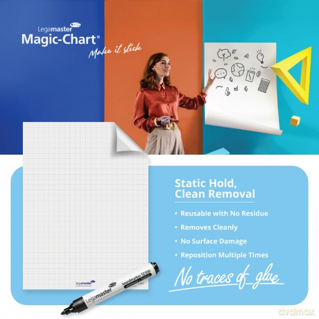 Legamaster Flipchart-Folie Magic-Chart F