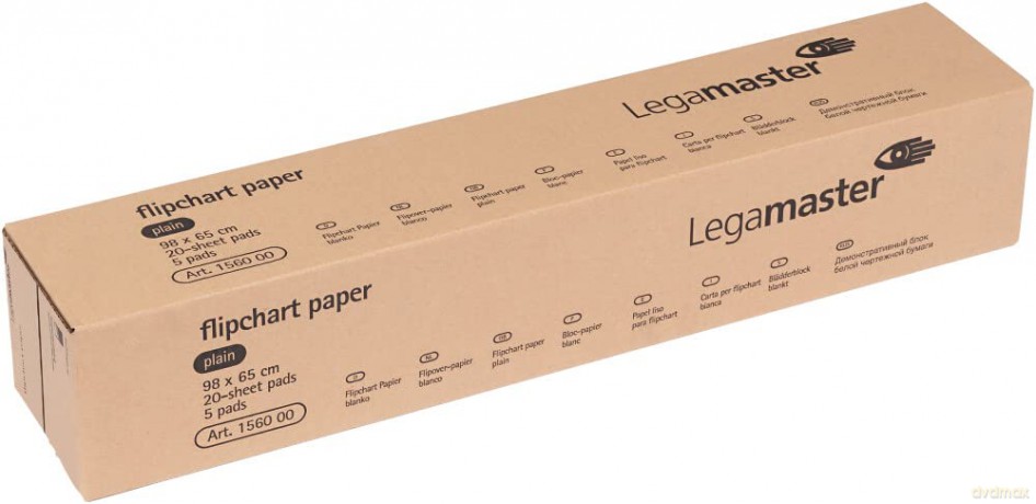Legamaster Flipchart-Papier kariert 65,0