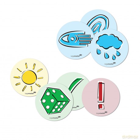 Legamaster Moderationskarten emoticon fa