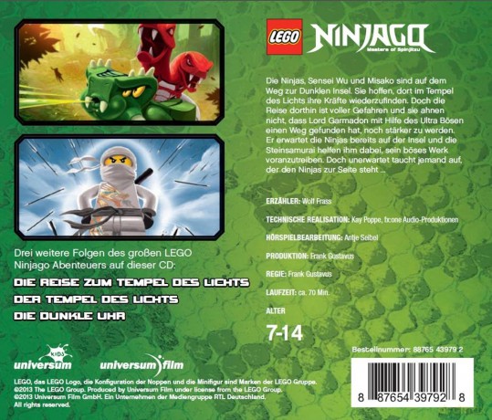 Lego Ninjago (Cd8) [CD]