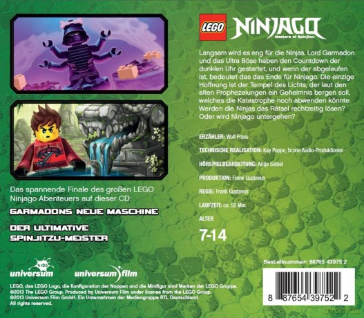 Lego Ninjago (Cd9) [CD]