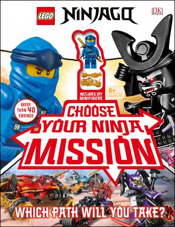 Lego Ninjago Choose Your Ninja Mission [KSIĄŻKA]