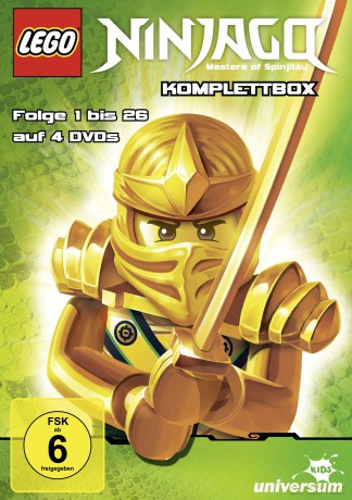 Lego Ninjago-Box (4 Discs) [4DVD]