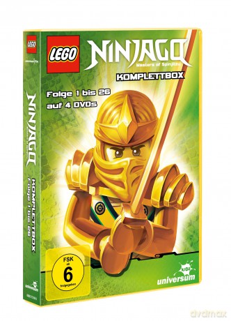 Lego Ninjago-Box (4 Discs) [4DVD]