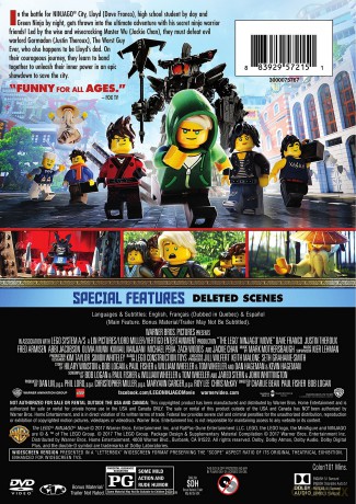 Lego Ninjago Movie [DVD]