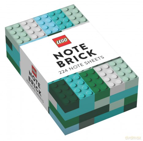 Lego Note Brick BlueGreen [KSIĄŻKA]
