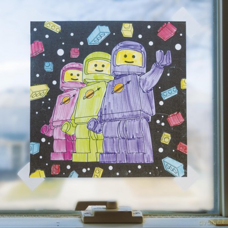 Lego Stained Glass Art Hb [KSIĄŻKA]