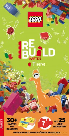 LEGO Rebuild Activity Cards Tiere