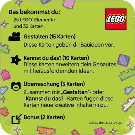 LEGO Rebuild Activity Cards Tiere