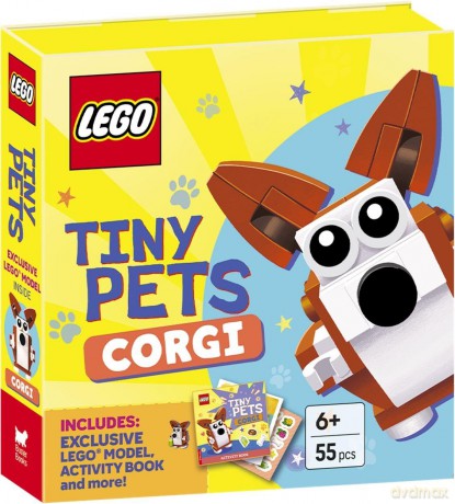 LEGOÇĆ Tiny Pets Corgi with exclusive Corgi minibuild [KSIĄŻKA]