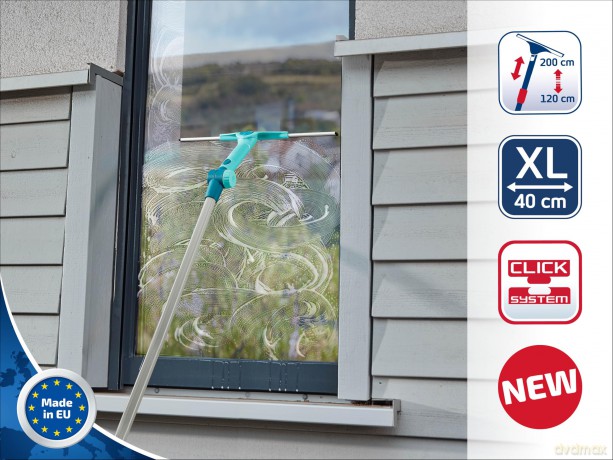 LEIFHEIT 2in1 XL Pro Reach Fensterabzieh