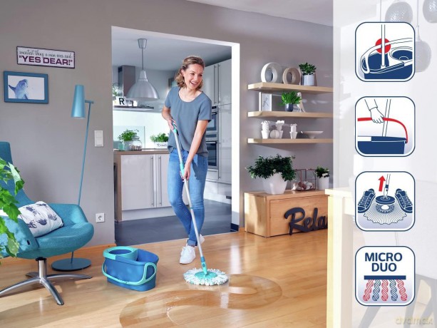 LEIFHEIT Clean Twist Disc Mop Wischsyste