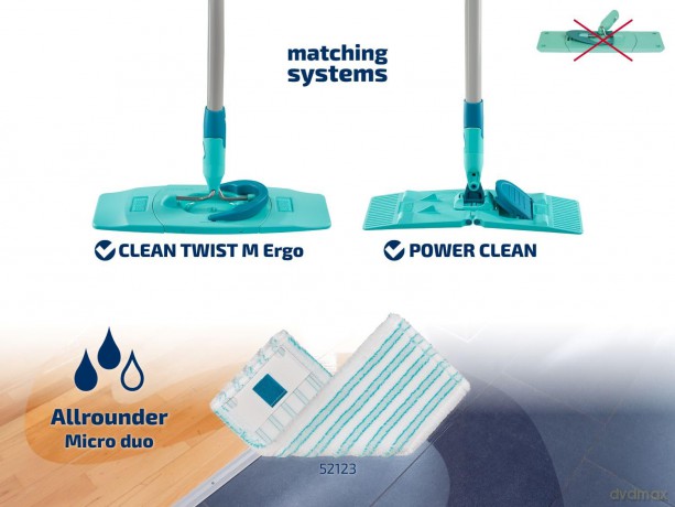 Leifheit: LEIFHEIT Clean Twist M Ergo micro duo Wi