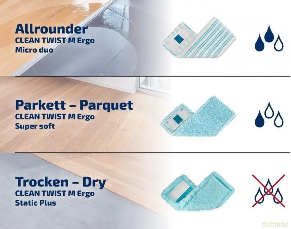Leifheit: LEIFHEIT Clean Twist M Ergo super soft W