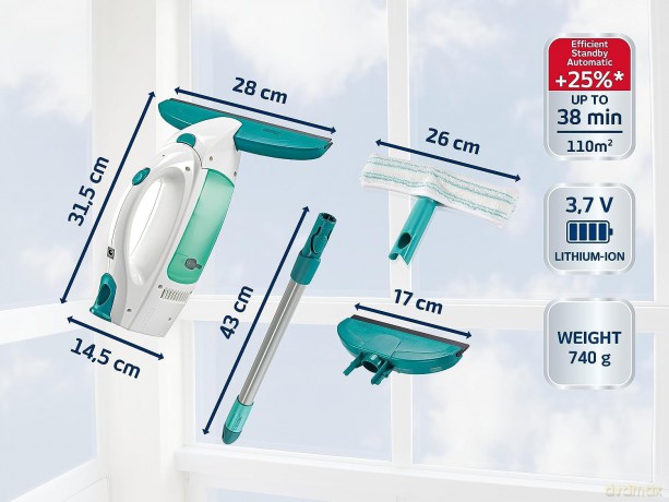 LEIFHEIT Dry&Clean Fenstersauger