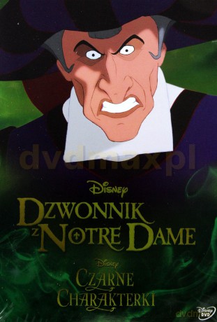 Dzwonnik z Notre Dame (Disney) Czarne charakterki [DVD]