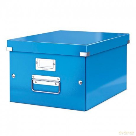 LEITZ Ablagebox A4 blaumetalli