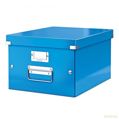 LEITZ Ablagebox A4 blaumetalli
