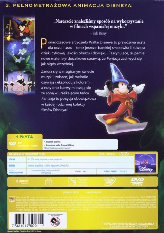 Fantazja (Disney) Czarne charakterki [DVD]