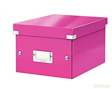 LEITZ Ablagebox A5 pinkmetalli