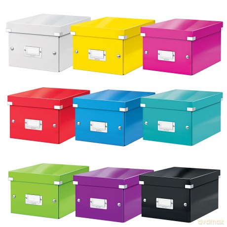 LEITZ Ablagebox A5 violett-Met