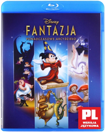 Fantazja (Disney) Czarne charakterki [Blu-Ray]