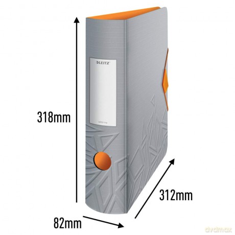 LEITZ Active Urban Chic Ordner grau Kuns