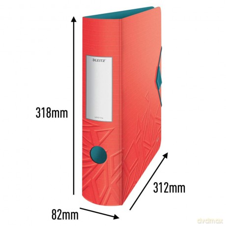 LEITZ Active Urban Chic Ordner rot Kunst