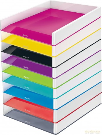 LEITZ Briefablage WOW Duo Colour perlwei