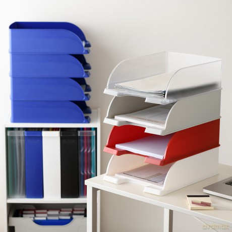 LEITZ Briefkorb Jumbo blau