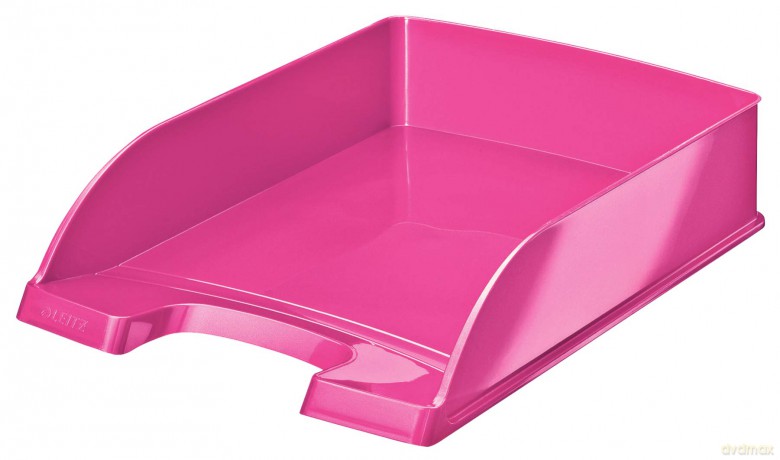Leitz: LEITZ Briefkorb WOW pink-Metal