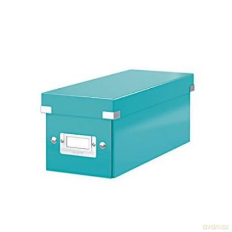 LEITZ CD Ablagebox Eisblau-Met