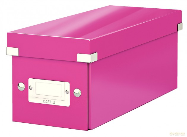 LEITZ CD Ablagebox pinkmetalli