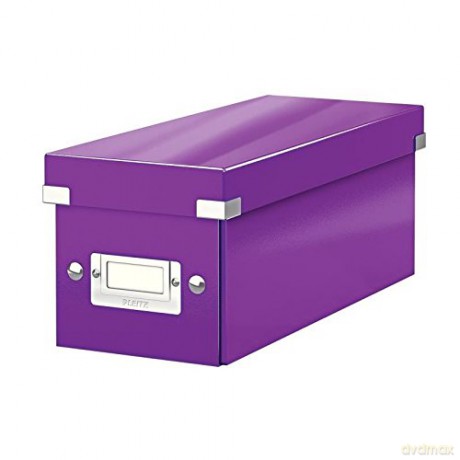 LEITZ CD Ablagebox violett-Met