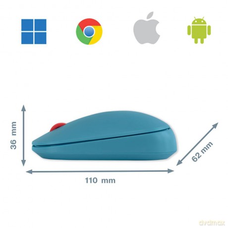 LEITZ Cosy Maus kabellos blau