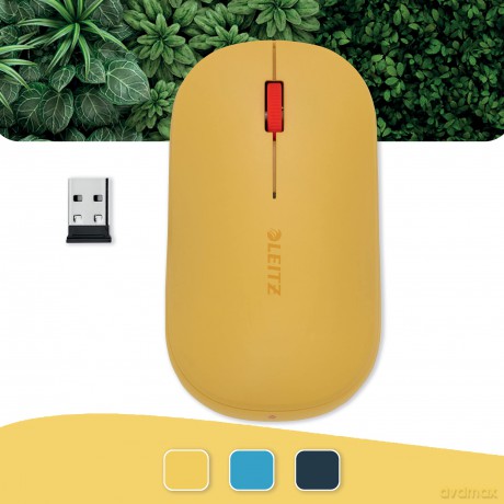 LEITZ Cosy Maus kabellos gelb
