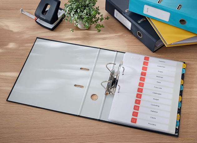 Leitz: LEITZ Cosy Soft-Touch Ordner samtgrau st