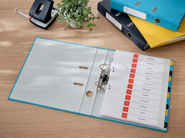 Leitz: LEITZ Cosy Soft-Touch Ordner sanftes bla