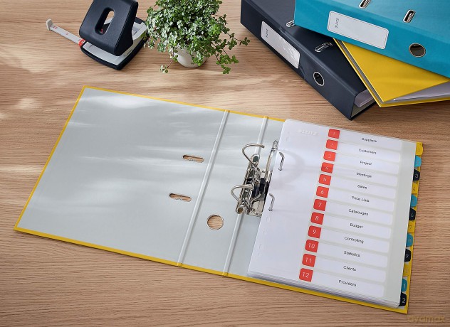 Leitz: LEITZ Cosy Soft-Touch Ordner warmes gelb