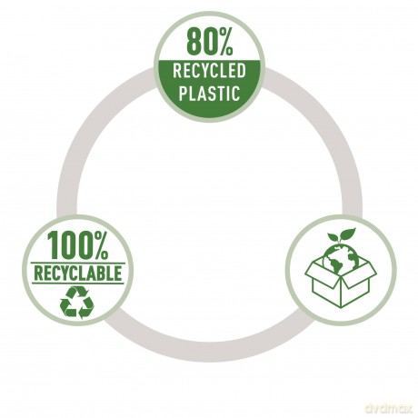 Leitz: LEITZ Dokumententaschen Recycle DIN A4 s