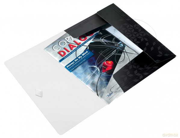 LEITZ Eckspanner WOW 4599 DIN A4 schwarz