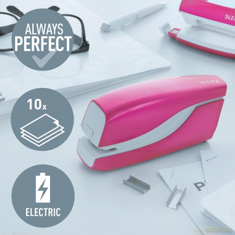 LEITZ Elekt. Heftgert, pink