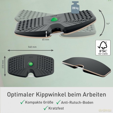 Leitz: LEITZ Ergo Active Balance-Board dunkelgr