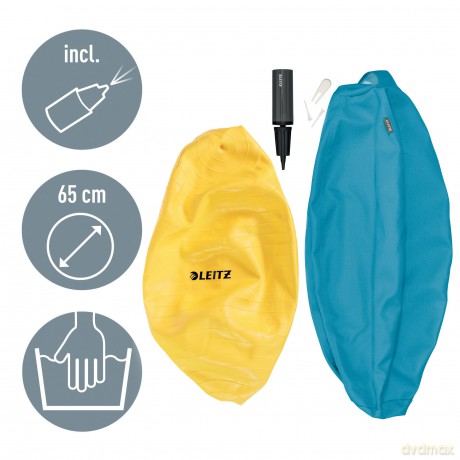 LEITZ Ergo Cosy Sitzball blau 65,0 cm